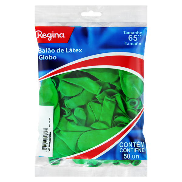 BALAO REGINA N6,5 VERDE 50UN