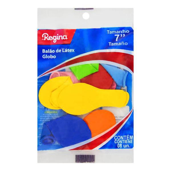 BALAO REGINA N7 CORES SORTIDAS 8UN