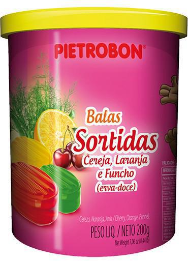 BALAS PIETROBON SORTIDAS POTE 200G