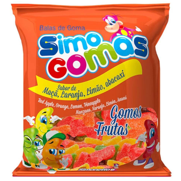 BALAS SIMO GOMOS GOMOS FRUT 500G