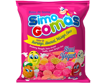 BALAS SIMO GOMOS YOGURT  500G