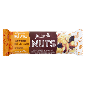 BARRA NUTS MACA E CANELA  NATURALE 30G