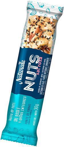 BARRA NUTS SAL ROSA NATURALE 30G