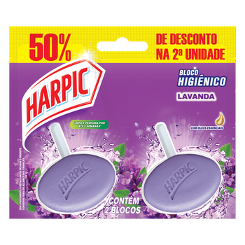 BAST SANIT HARPIC LAVANDA TWIN 2UN