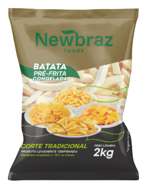 BATATA CONGELADA NEWBRAZ 2KG