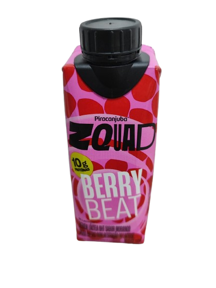 BEB LAC PIRACANJUBA ZQUAD 10G BERRY BEAT 250ML