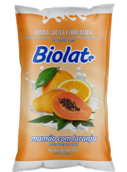 BEB LACTEA BIOLAT MAMAO/LARANJA 900ML