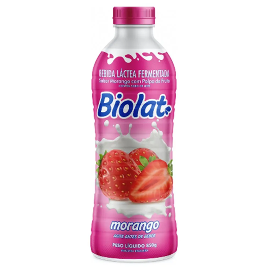 BEB LACTEA BIOLAT MORANGO 850G