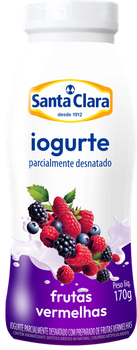 BEB LACTEA FRUT CLARA FRUTAS VERMELHAS 170G