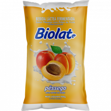 BEB LACTEA PESSEGO BIOLAT 900G