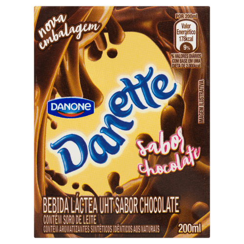 BEB LACTEA UHT DANETTE 200ML