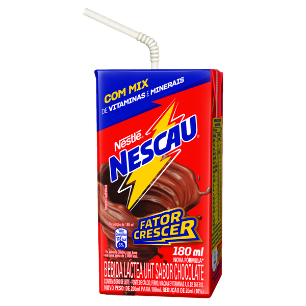 BEBIDA LACTEA NESCAU CHOCOLATE 180G