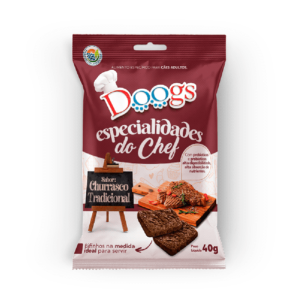 BIFINHO DOOGS 40G CHURRASCO