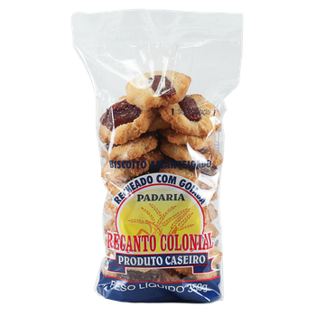 BISC AMANTEIGADO C/GOIABA RECANTO COLONIAL 350G