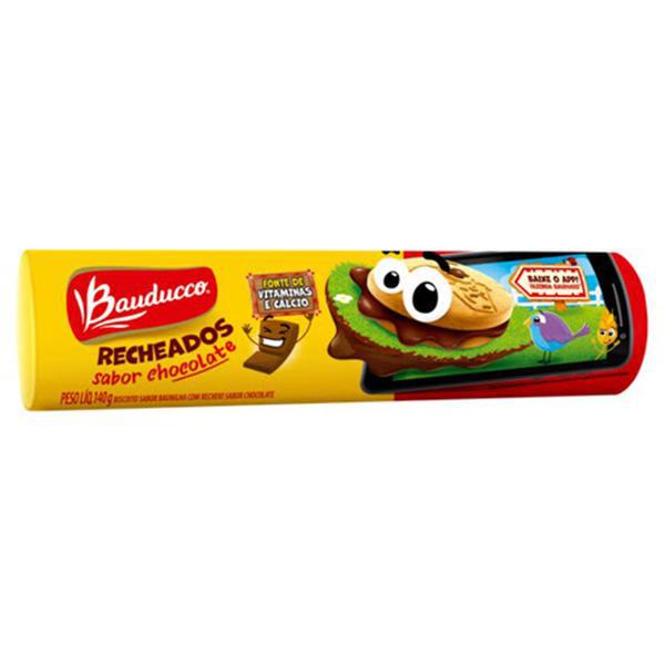 BISC BAUDUCCO RECH CHOCO 140G