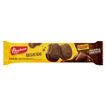 BISC BAUDUCCO RECH DUPLO CHOCOLATE108G