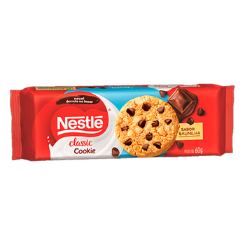 BISC COOKIE CLASSIC BAUNILHA GOTAS CHOC 60G