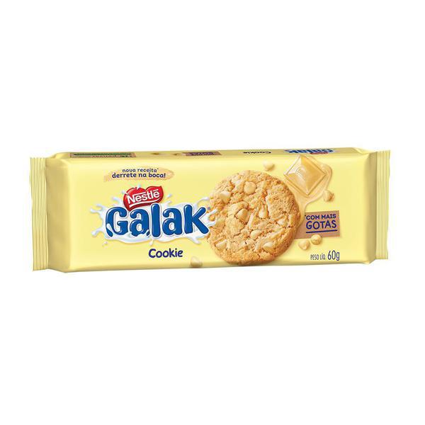 BISC COOKIE GALAK GOTAS CHOC BCO 60G