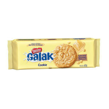 BISC COOKIE GALAK GOTAS CHOC BCO 60G