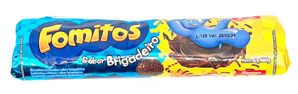BISC FOMITOS RECHEADO BRIGADEIRO 100G