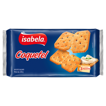 BISC ISABELA COQUETEL 320G