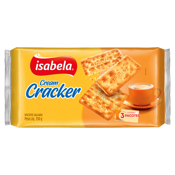 BISC ISABELA CREAM CRACKER  350G