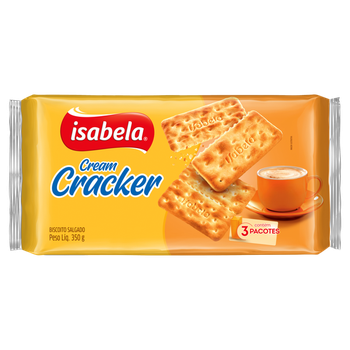 BISC ISABELA CREAM CRACKER  350G