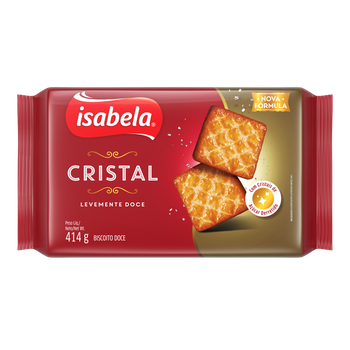BISC ISABELA CRISTAL DOCE   414G