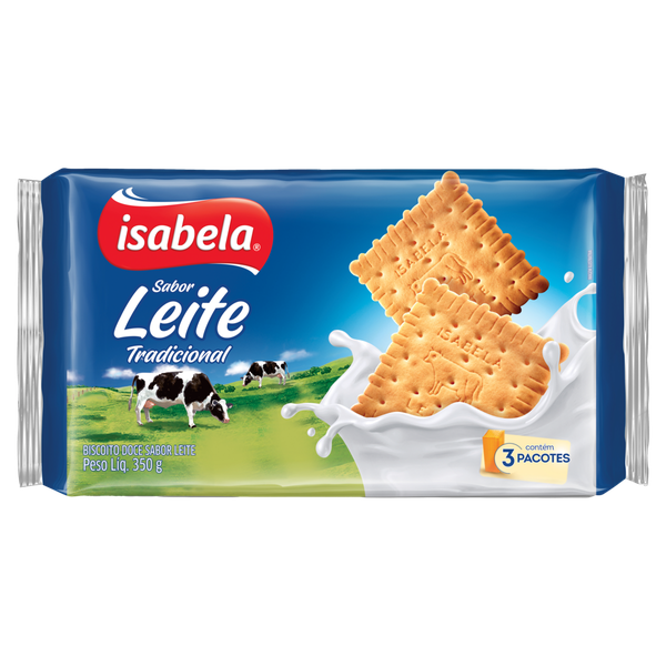 BISC ISABELA LEITE 350G