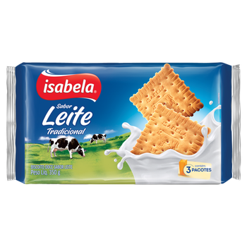 BISC ISABELA LEITE 350G