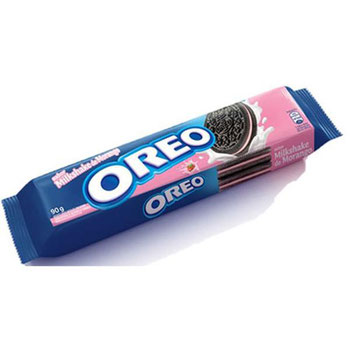 BISC OREO MORANGO 90G