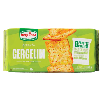 BISC ORQUIDEA GERGELIM 320G