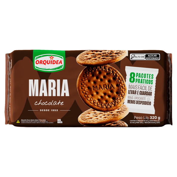 BISC ORQUIDEA MARIA CHOC 320G