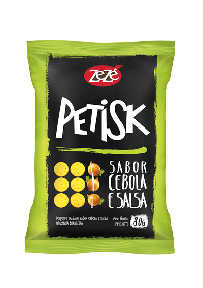 BISC PETISK ZEZE CEBOLA/SALSA 80G