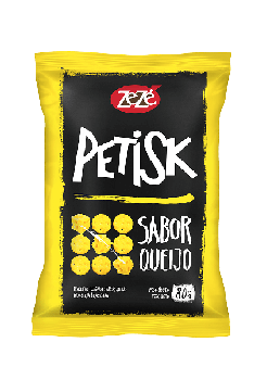 BISC PETISK ZEZE QUEIJO 80G