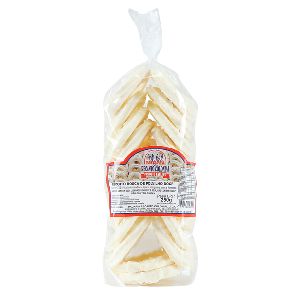 BISC POLVILHO DOCE RECANTO COLONIAL 250G