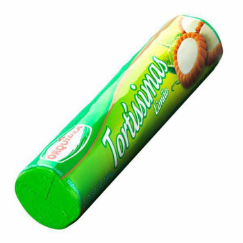 BISC RECH TORTISSIMAS LIMAO 130G