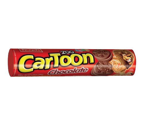 BISC RECH ZOO CARTOON PARATI CHOCOLATE 85G