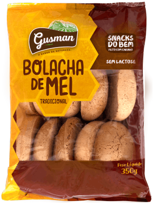 BOLACHA MEL GUSMAN 350G