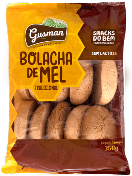 BOLACHA MEL GUSMAN 350G
