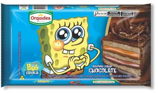 BOLINHO ORQUIDEA SABOR CHOCOLATE ORQUIDEA 70G