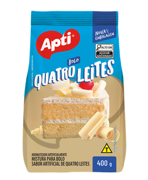 BOLO APTI QUATRO LEITES 400G
