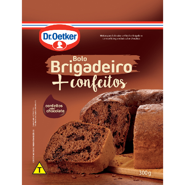 BOLO DR OETKER BRIGADEIRO C/CONF 300G