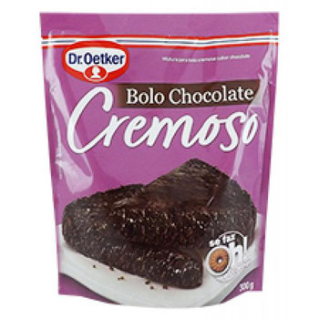 BOLO DR OETKER CHOCOLATE CREMOSO 300G