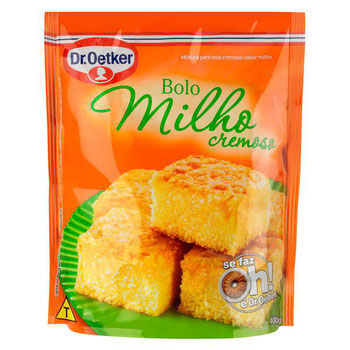 BOLO DR OETKER MILHO CREMOSO 400G