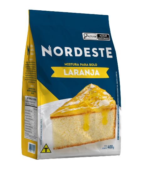 BOLO NORDESTE LARANJA 400G