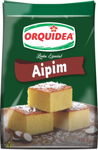 BOLO ORQUIDEA AIPIM 400G