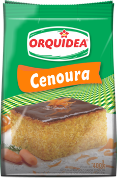 BOLO ORQUIDEA CENOURA  400G