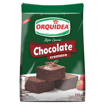 BOLO ORQUIDEA CHOCOL CREMOSO 350G