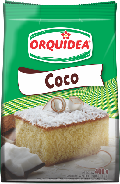 BOLO ORQUIDEA COCO  400G